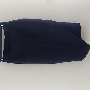 Asymmetrical Black Pencil Skirt Sz XS